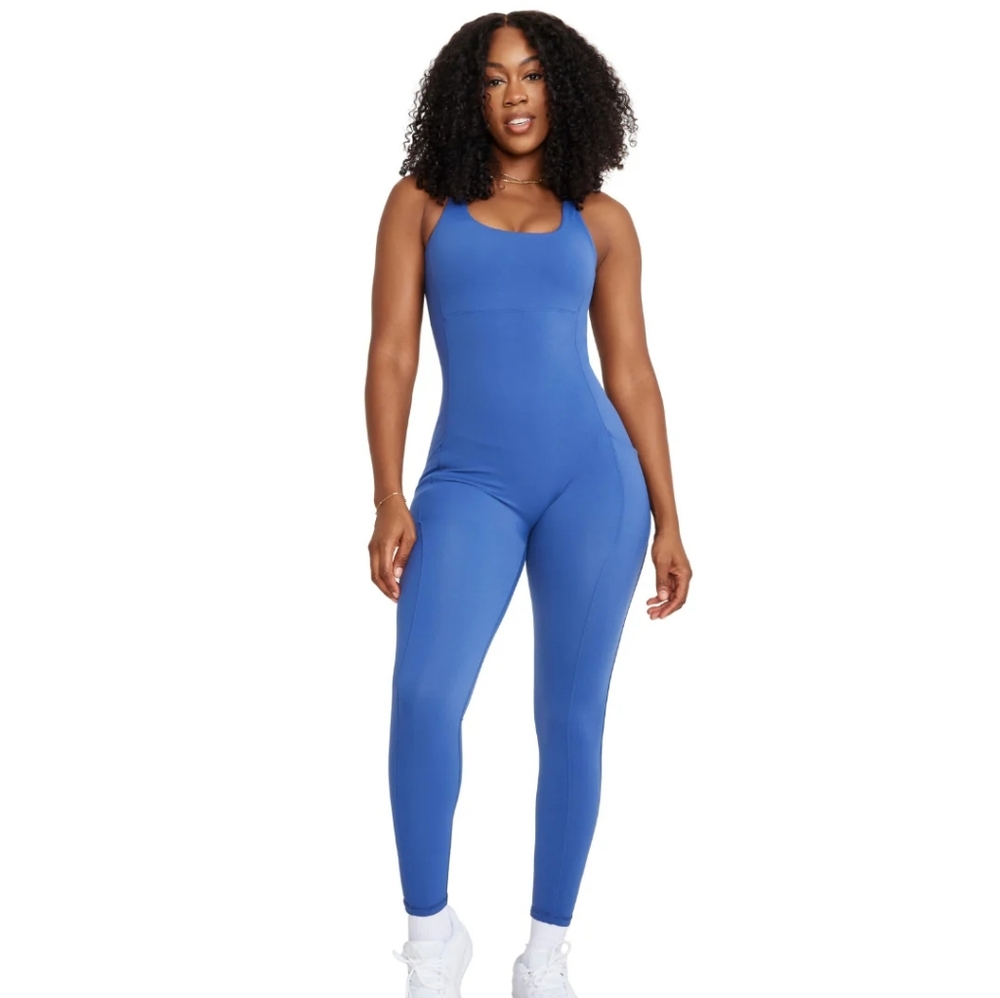 Ilus Unrivaled Bodysuit In Blue Size‎ Large